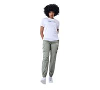 PROJECT X PARIS Pantalon de jogging couleur : Caqui 100% polyester, pour femme, idéal pour les loisirs et le confort, avec taille S