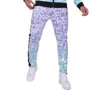 Project X Paris Pantalon Graffiti dégradé Violet L