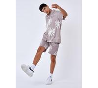 Project X Paris Short All Over Esquisse Fleurie Taupe S
