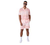 Project X Paris Short de Bain imprimé Streamer Pêche M