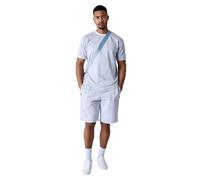 Project X Paris Short uni avec Bande Logo Bleu Glacier S