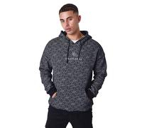 Project X Paris Sweat à Capuche All Over Labyrinthe Noir L