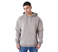 Project X Paris Sweat à Capuche All Over Labyrinthe Taupe XL