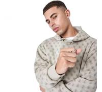 Project X Paris Sweat à Capuche All Over Monogramme Beige S