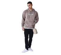 Project X Paris Sweat à Capuche imprimé signature all over Taupe L