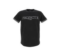 Project X Paris T-Shirt Broderie Contour Noir S