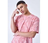 Project X Paris T-Shirt Motif Liquid Marble Rose S