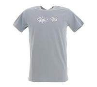 Project X Paris T-Shirt Signature Broderie Relief Bleu Gris XS