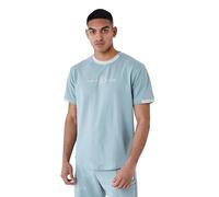 Project X Paris T-Shirt uni avec Bande Logo Bleu Vert M