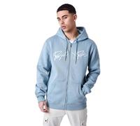 Project X Paris Veste a Capuche zippé à Broderie Origin Bleu Gris XL