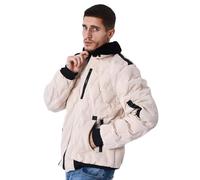 Project X Paris Veste matelassée col aviateur fourrure Beige M