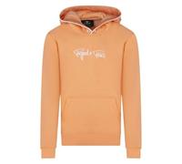 Project X - Sweat à Capuche pêche uni à Coupe Droite avec Le nom de la Marque brodé - Taille 14_Years