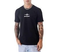 PROJECT X - T-shirt noir uni avec une coupe droite et des manches courtes - Taille xx_l