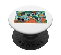 [Project Zircon × NES Gradius 40th] Nami-Chan (Non Asano) PopSockets PopGrip Adhésif