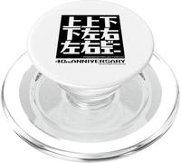 [Project Zircon × NES Gradius 40th] UUDDLRLRBA L Logo (W,K) PopSockets PopGrip pour MagSafe