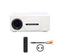 Projecteur 1080P Full HD Multifonction Multi Compatible Maison Miniature Mini Projecteur Multimedia 110 a 240V Prise EU