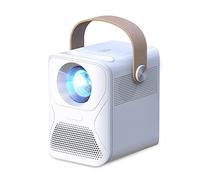 Projecteur 1080P Mini Projecteur Complet pour la Maison ET30 Théâtre 4K Viedo Beamer LED Portable pour Smartphone (Size : Batterie Android) (Version d'écran unicolore) Small Gift