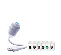 Projecteur 2 en 1 Galaxy Night Light, projecteur ciel étoilé, port USB | Projecteur monde sous-marin réglable, 24 films de projection coulissants, salon, chambre à coucher, voiture