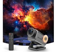Projecteur 3D ciel étoilé - TRAHOO - 60 thèmes 3D - Haut-parleur Bluetooth - Mise au point ajustable