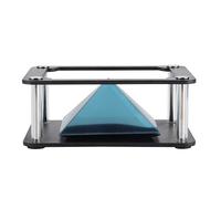 Projecteur 3D hologramme pyramide pour smartphone - Hologramme - T¨¦l¨¦phonique intelligent - Pyramide hologramme pour les pi¨¨ces sombres - Pour interaction de dessin anim¨¦ (cylindrique)
