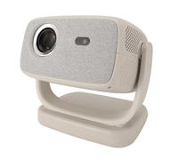 Projecteur 4K avec WiFi et Bluetooth, Projecteur de Film Rotatif à 180°, Projecteur Portable avec 300 ANSI, Projecteur Extérieur pour téléphone/PC/clé TV/DVD/USB/HDMI (Prise UE)