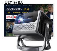 Projecteur 4k Full HD 1080P ULTIMEA portable avec cardan à 90 ° Projecteur intelligent Android 11.0 5G WiFi Projecteurs de ciném Nova C40