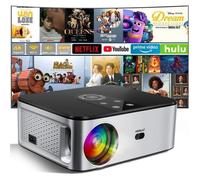 Projecteur 4K Netflix 26000Lm - Wifi 6, Fhd 1080P, Écran 300'', Auto Keystone, Cinéma Maison Haut De Gamme
