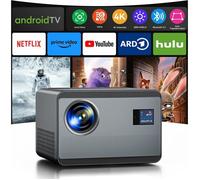 Projecteur 4K Netflix 30000Lm - Auto Focus/Keystone - Wifi6/Bt - 1080P - Android - Youtube/Prime Vidéo
