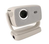 Projecteur 4K, WiFi 6 5.3, Support Rotatif à 180°, Résolution Native 720P, 300 ANSI, Correction Automatique, 9.0, 1+8 Go de Mémoire, pour clé TV, Mise en Miroir D'écran de