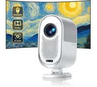 Projecteur 4K - ZIG-ZAG TERRITOIRES - Ai Autofocus - Wifi6 - Bluetooth 5.2 - Dolby Audio