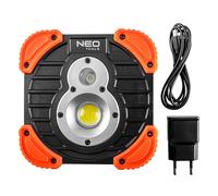 Projecteur à batterie NEO TOOLS 99-040 750 + 250 LM COB rechargeable