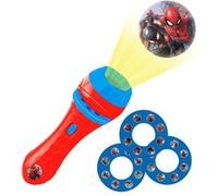 Projecteur a histoires et lampe torche Lexibook Spider-Man Multicolore G