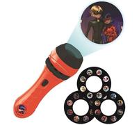 Projecteur À Histoires Et Lampe Torche Miraculous - Lexibook - Lp Mira - Enfant - Rouge Rouge TU