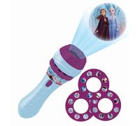 Lexibook Projecteur d'histoires La Reine des Neiges LTC050FZ – Lampe torche, 3 disques, 24 images
