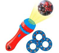 Projecteur a histoires et lampe torche Spider-Man - LEXIBOOK