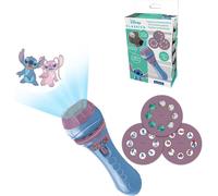 Projecteur à histoires et lampe torche stitch bleu TU