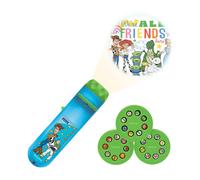Lexibook Lampe torche et projecteur Toy Story LTC050TS – 3 disques, 24 images, créez vos histoires