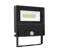 projecteur à led - aric michelle - 50 watts - 3000k - noir - avec détecteur - aric 50786