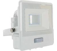 Projecteur à LED avec capteur PIR - Samsung - IP65 - blanc - 10W - 735 lumens - 6500K - 5 ans