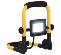 Projecteur à LED avec Poignée Lampe de Jardin Eclairage de Sécurité à LED Extérieur Chantier de Construction 10 W 149638