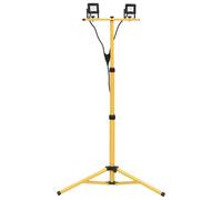 vidaXL Projecteur à LED sur trépied 149661 – 2x50 W Blanc froid pour extérieur