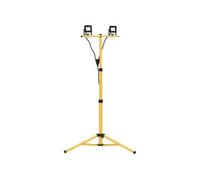 Projecteur à LED avec Trépied Lampe d'Extérieur Eclairage de Sécurité de Jardin Projecteur d'Extérieur Atelier 2x10 W 149658