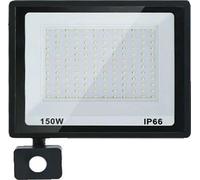 Projecteur à LED, étanche IP66, tension AC220V, détecteur de mouvement réglable, 150W, blanc froid