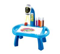 Projecteur À Led Pour Enfant Avec Table De Dessin Artistique, Jouets Pour Gosse Avec Bureau, Artisanat, Outils D'apprentissage De Peinture Et Jouet Pour Fille