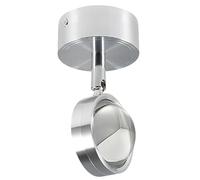 Projecteur À Montage En Surface À Led Réglable Argent 5W, Spot Mural De Projection Au Blanc froid Rotatif À 360 °, Lumière D'ambiance Pour La Photo, La Fête, Le Tiktok Live