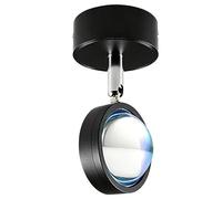 Projecteur À Montage En Surface À Led Réglable Noir 7W, Spot Mural De Projection Au Blanc chaud Rotatif À 360 °, Lumière D'ambiance Pour La Photo, La Fête, Le Tiktok Live