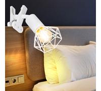 Projecteur à pince, lampe de bureau, chambre à coucher, spot de lecture, grille mobile