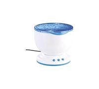 Lunartec Projecteur à reflets aquatiques avec haut-parleur