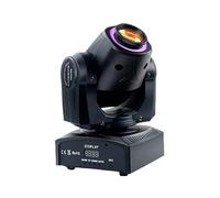 Projecteur à tête mobile à LED 60 W/80 W, lampe rotative for DJ, discothèque, public, scène, fête, bar, une attention particulière aux motifs lumineux pour les soirées dansantes à domicile(60W)