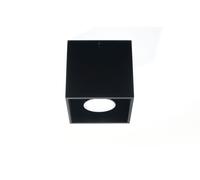 Projecteur Apparent Aluminium GU10 Noir Lampe Intérieure Spot Plafonnier Couloir